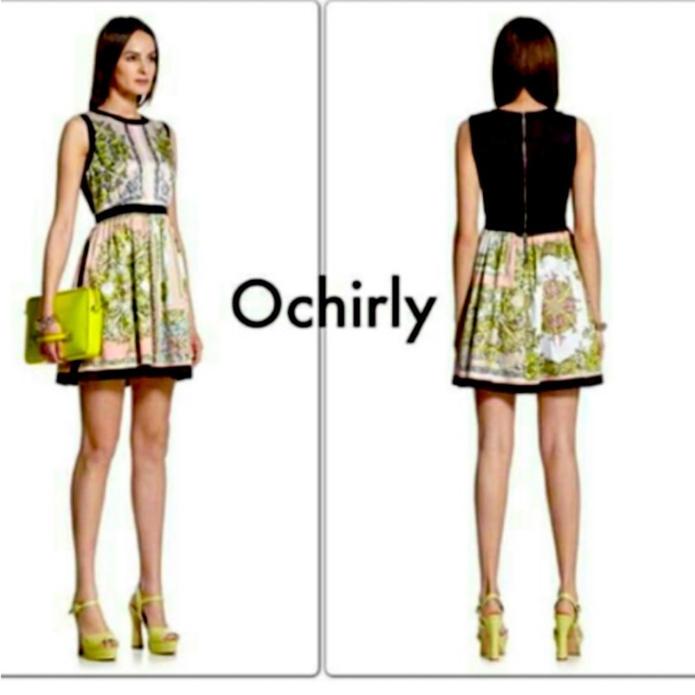 Ochirly satin dress